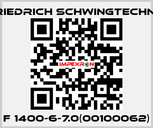F 1400-6-7.0(00100062) Friedrich Schwingtechnik