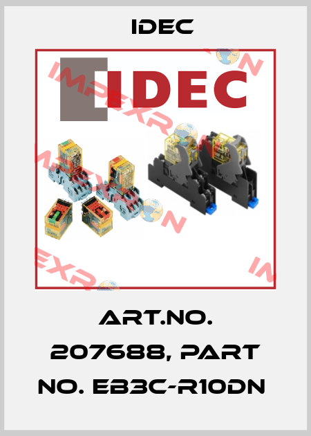 Art.No. 207688, Part No. EB3C-R10DN  Idec