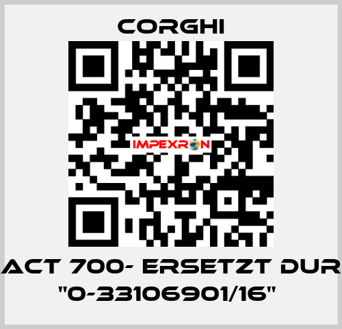 EXACT 700- Ersetzt durch "0-33106901/16"  Corghi