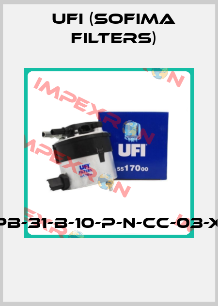 FPB-31-B-10-P-N-CC-03-XX  Ufi (SOFIMA FILTERS)