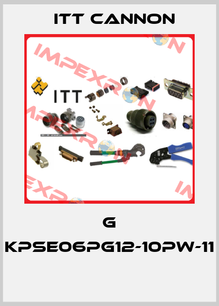 G KPSE06PG12-10PW-11  Itt Cannon