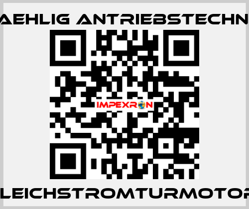 GLEICHSTROMTURMOTOR  Kaehlig Antriebstechnik
