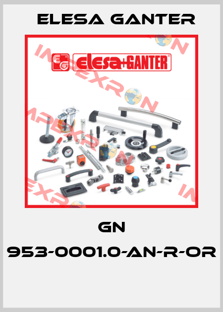 GN 953-0001.0-AN-R-OR  Elesa Ganter