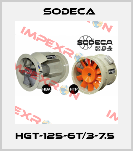 HGT-125-6T/3-7.5  Sodeca