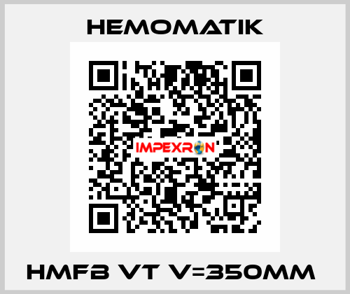 HMFB VT V=350MM  Hemomatik