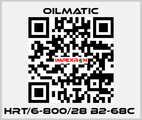 HRT/6-800/28 B2-68C  OILMATIC