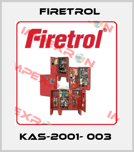 KAS-2001- 003  Firetrol
