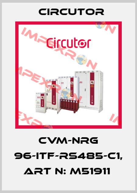 CVM-NRG 96-ITF-RS485-C1, Art N: M51911  Circutor