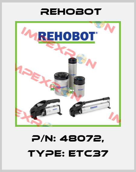 p/n: 48072, Type: ETC37 Rehobot
