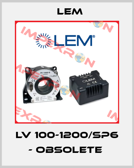LV 100-1200/SP6 - OBSOLETE  Lem