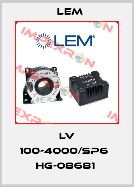 LV 100-4000/SP6   HG-08681  Lem
