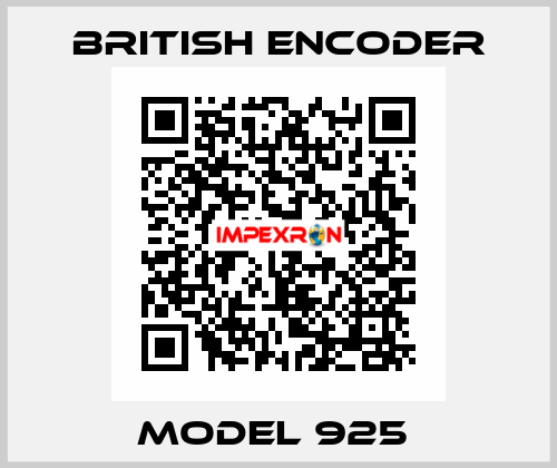 Model 925  British Encoder