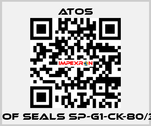 Kit of seals SP-G1-CK-80/36   Atos