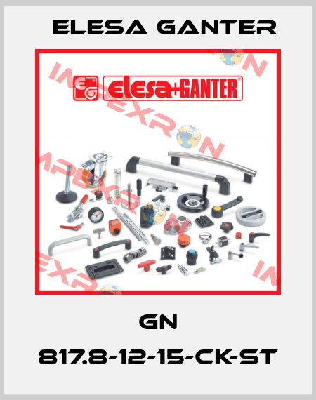 GN 817.8-12-15-CK-ST Elesa Ganter
