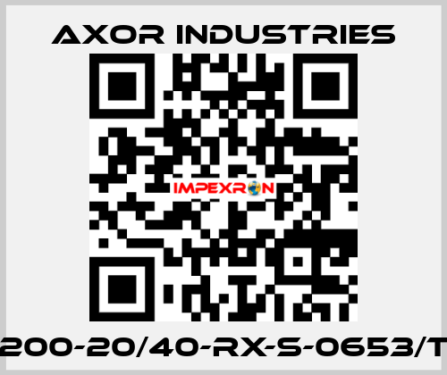 MTS-200-20/40-RX-S-0653/TO-RS Axor Industries