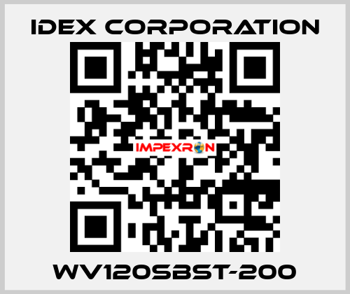 WV120SBST-200 IDEX Corporation