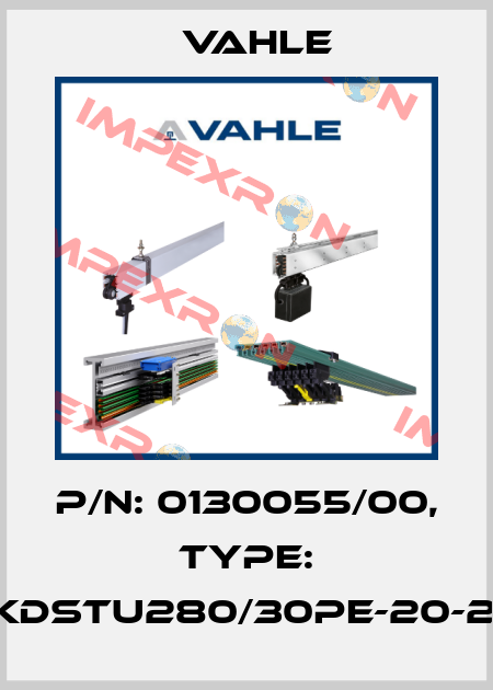 P/n: 0130055/00, Type: SA-KDSTU280/30PE-20-2000 Vahle
