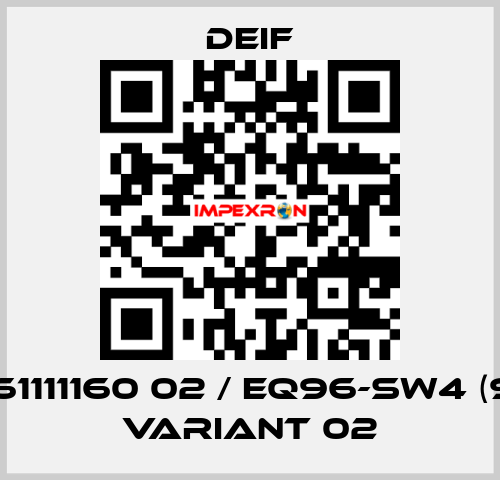 2961111160 02 / EQ96-sw4 (90°) Variant 02 Deif