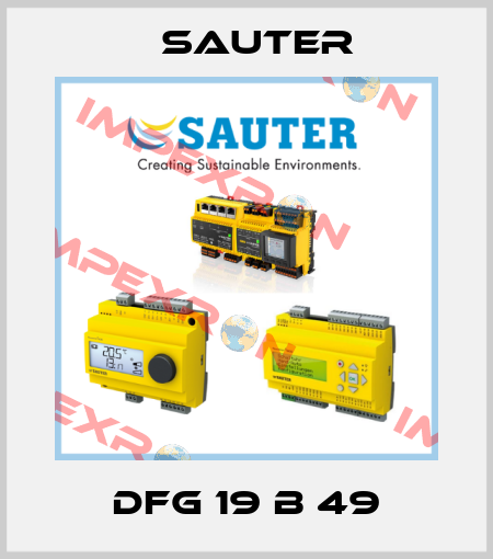 DFG 19 B 49 Sauter
