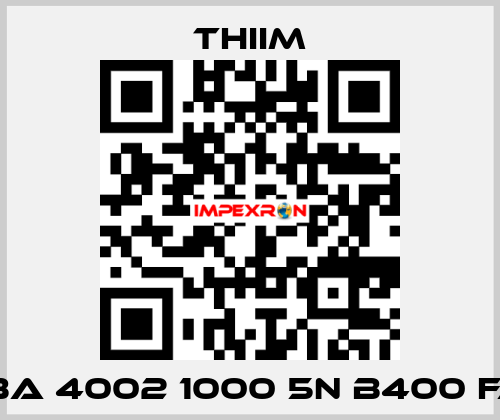 WBBA 4002 1000 5N B400 FA5C Thiim
