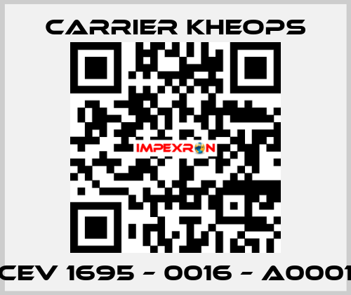 CEV 1695 – 0016 – A0001 Carrier Kheops