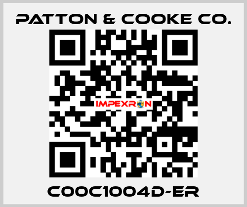 C00C1004D-ER Patton & Cooke Co.