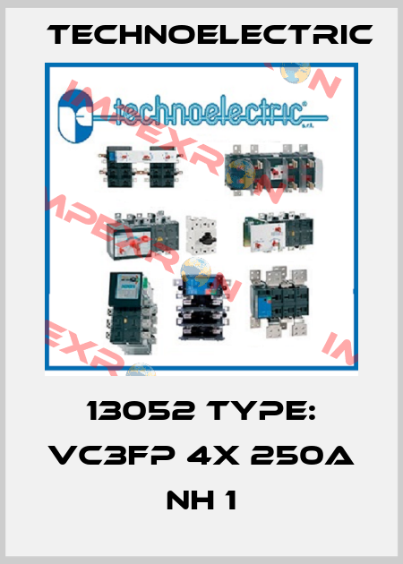 13052 Type: VC3FP 4x 250A NH 1 Technoelectric