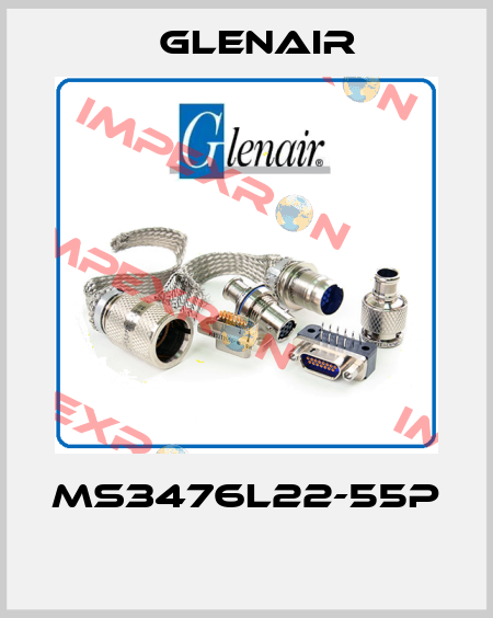 MS3476L22-55P  Glenair