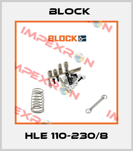 HLE 110-230/8 Block