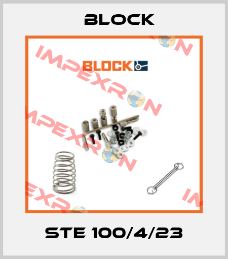 STE 100/4/23 Block