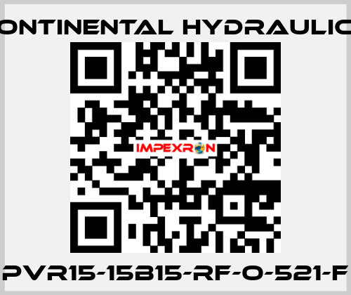 PVR15-15B15-RF-O-521-F Continental Hydraulics