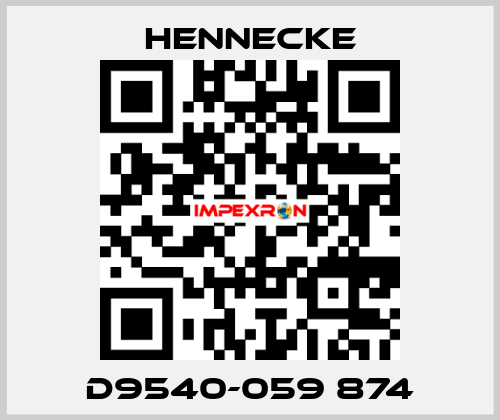 D9540-059 874 Hennecke