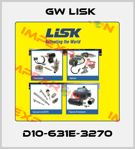 D10-631E-3270 Gw Lisk