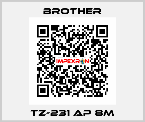 TZ-231 AP 8M Brother