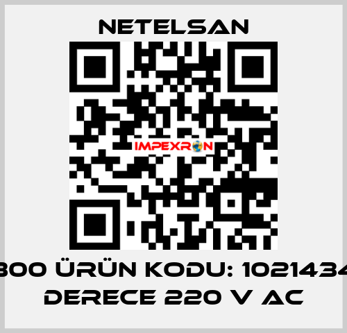 S 20300 ÜRÜN KODU: 1021434 360 DERECE 220 V AC NETELSAN
