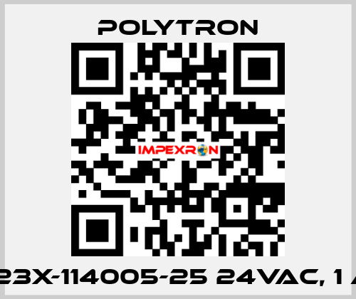 TS1-23X-114005-25 24VAC, 1 Amp Polytron