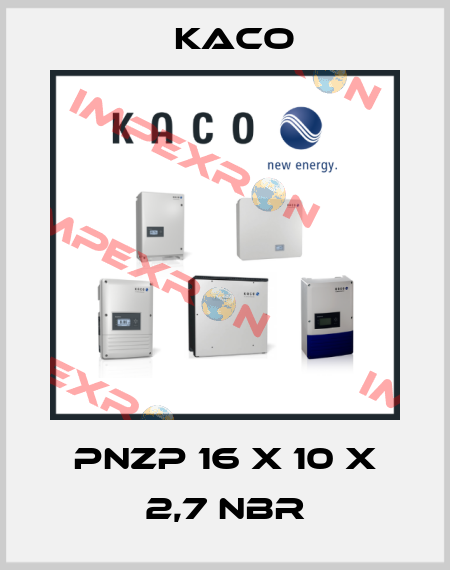PNZP 16 x 10 x 2,7 NBR Kaco