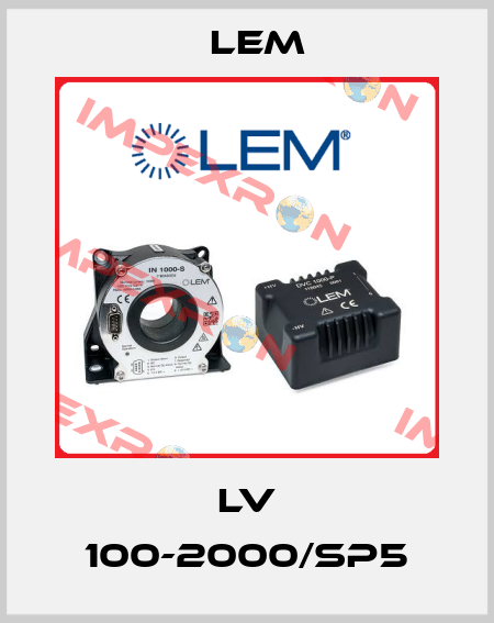 LV 100-2000/SP5 Lem