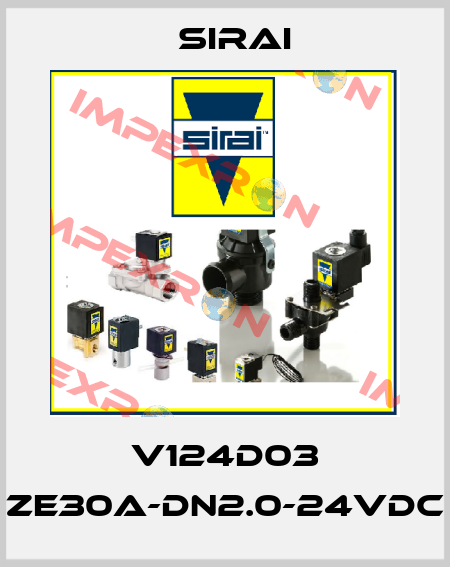 V124D03 ZE30A-DN2.0-24VDC Sirai