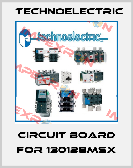 circuit board for 130128MSX Technoelectric