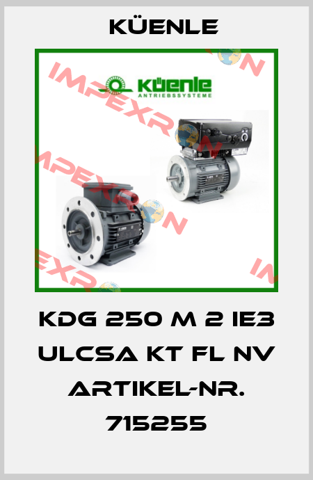 KDG 250 M 2 IE3 ULcsa KT FL NV Artikel-Nr. 715255 Küenle