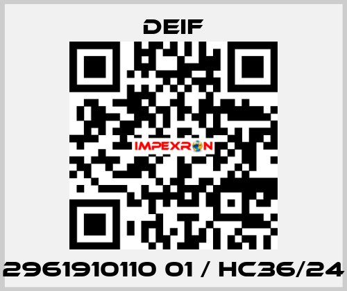 2961910110 01 / HC36/24 Deif