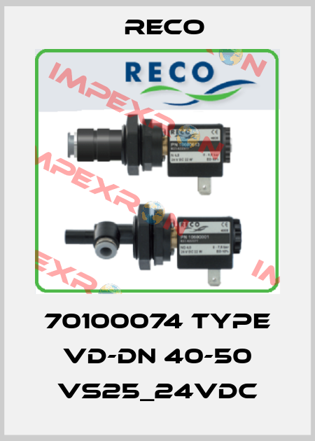 70100074 Type VD-DN 40-50 VS25_24VDC Reco