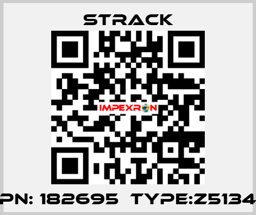 PN: 182695  Type:Z5134 Strack