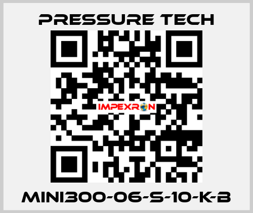 MINI300-06-S-10-K-B Pressure Tech