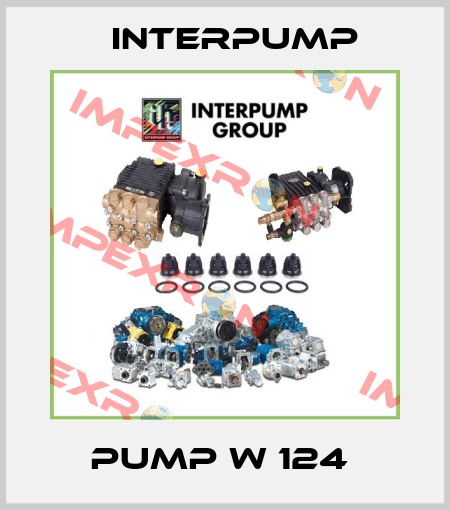 PUMP W 124  Interpump