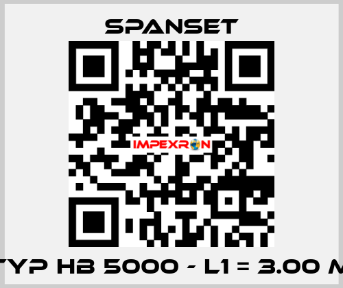 Typ HB 5000 - L1 = 3.00 m SpanSet