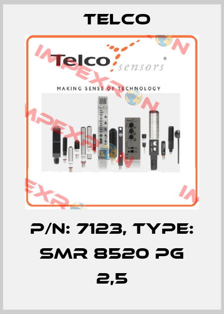 p/n: 7123, Type: SMR 8520 PG 2,5 Telco