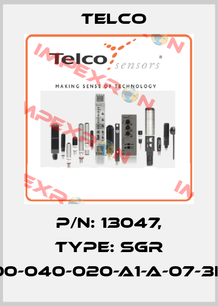 p/n: 13047, Type: SGR 2-200-040-020-A1-A-07-3F/NA Telco