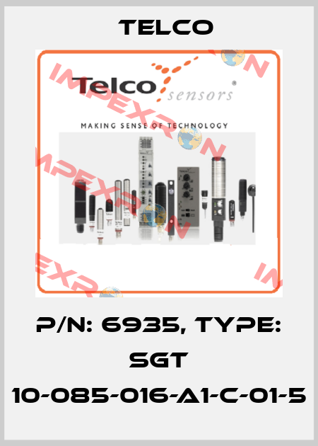 p/n: 6935, Type: SGT 10-085-016-A1-C-01-5 Telco